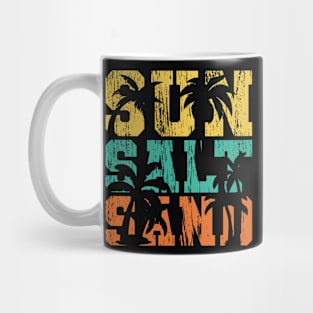 Sun Salt Sand Vintage v4 Mug